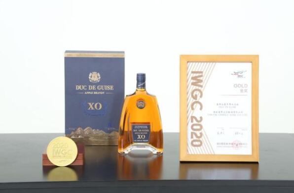 喜讯！吉斯公爵白兰地荣获2020国际葡萄酒（中国）大奖赛金奖